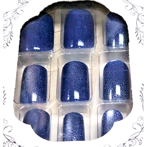 Stick On Press On False Nails Lot Of 6 Packs Pink Blue Red White At Home #2 READ - Picture 9 of 13